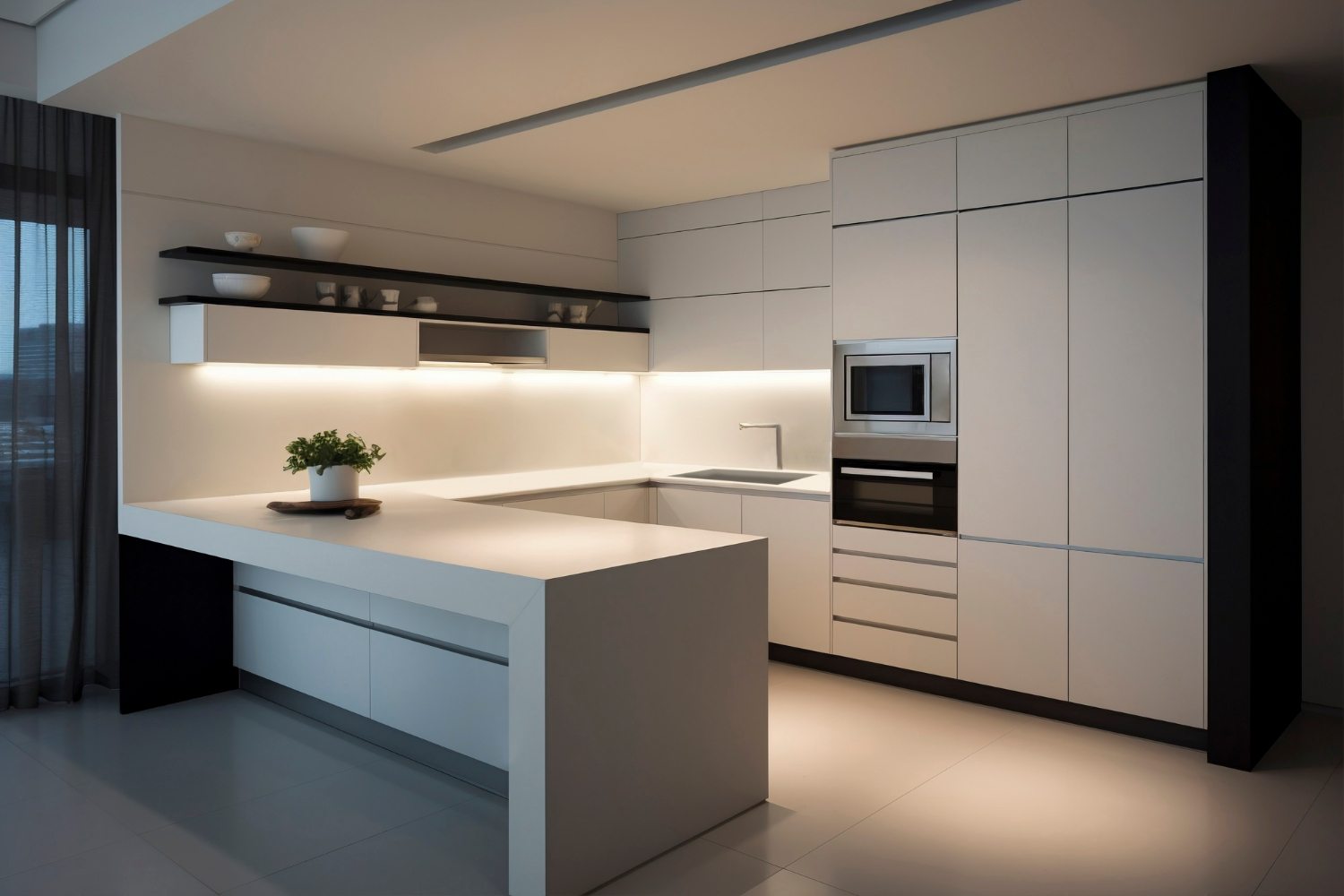 Cozinha compacta