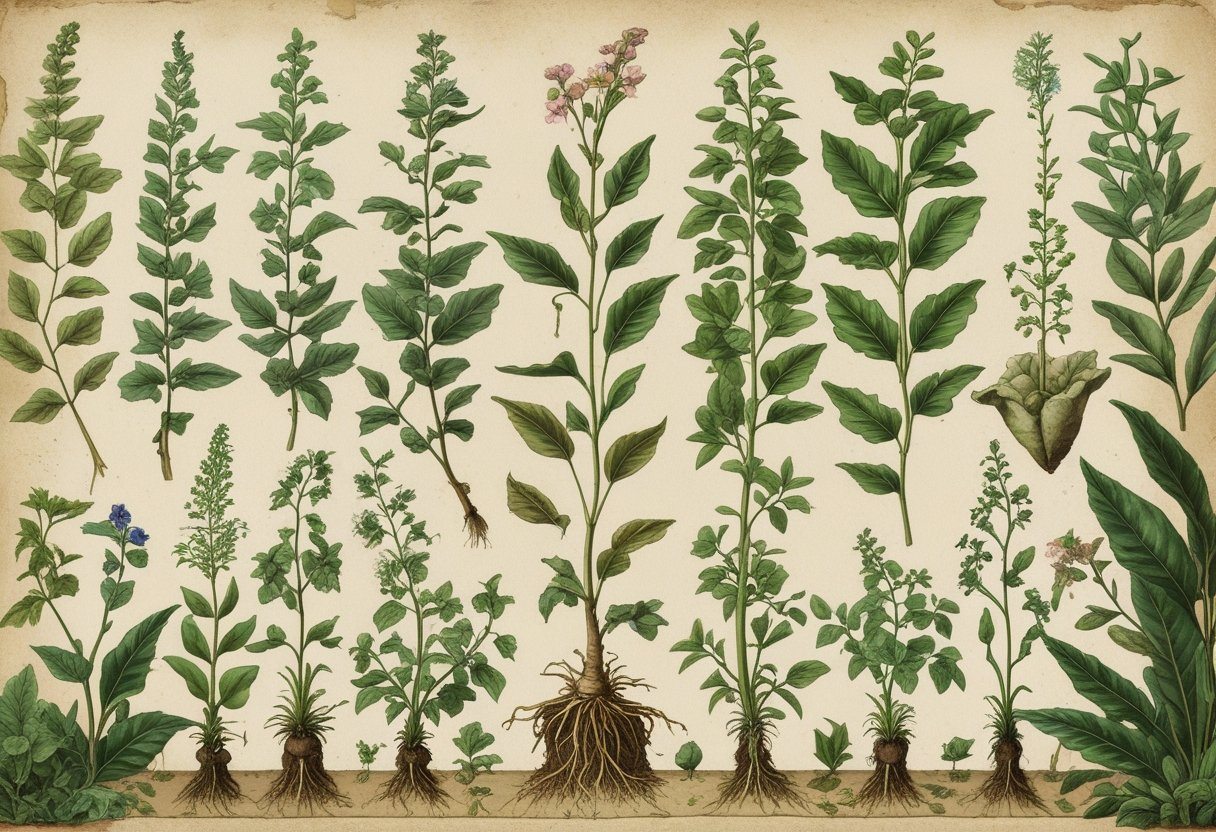 Publicação antiga com uma listagem de plantas: resposta, origem e contexto
